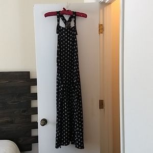 April Cornell floral jumper dress